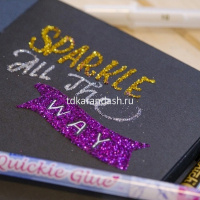 Скетчбук 12х12см 80л 140г/м2 черная бумага,на резинке, твердая обложка "Sakura" 94141002 от магазина "Карандаш"