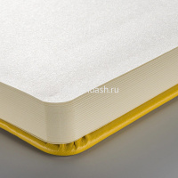 Скетчбук 12х12см 80л 140г/м2 "Art Creation" на резинке, твердая обложка, желтый 9314114M от магазина "Карандаш"