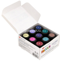 Краски акриловые 9 цветов 20мл "Ривьера" матовые 143411883 от магазина "Карандаш"