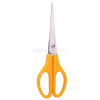 Ножницы 17см сталь, оранжевые, ручки пластик E0603