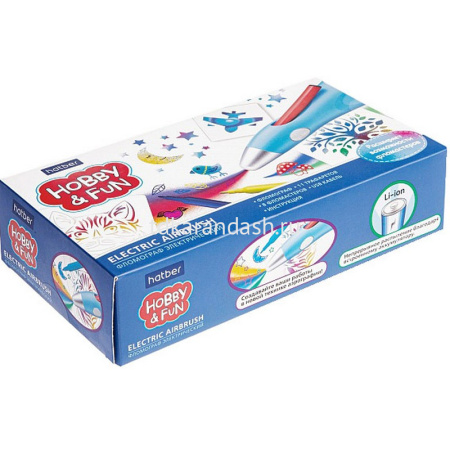 Фломограф электрический с трафаретами и фломастерами в картонной коробке EA-9084/065761 от магазина "Карандаш"