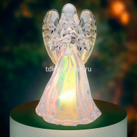 Сувенир "Ангел с музыкальным инструментом" 12,5х7см светящийся, пластик, 4 вида Y10105-24 от магазина "Карандаш"