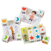 Умные кубики 12шт. "Логика. 60 игр для развития логики" 978-5-8112-7071-2 от магазина "Карандаш"