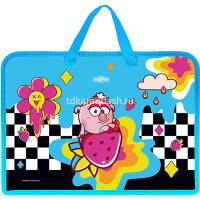 Папка с ручками 34х24,5х3см "Смешарики" пластик AMn_07061/084278 от магазина "Карандаш"