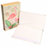 Фотоальбом 300 фото 10*15см "Фламинго в тропических листьях" ФР-2723-2 от магазина "Карандаш"