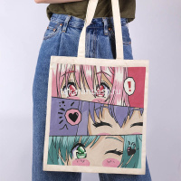 Раскраска на сумке "В стиле аниме. Настроение" (шоппер 35х40см, краски 5шт., кисть) RWCB-011 от магазина "Карандаш"