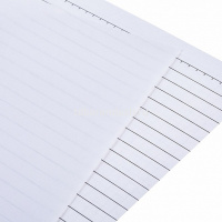 Тетрадь А4 96л без линовки "Романтика" на спирали, обложка с карманом, перфорация на отрыв 073907 от магазина "Карандаш"