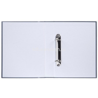 Папка на 2-х кольцах "NEWtone. Soft-touch. Pastel Серый агат" A5 30мм твердая обложка 092002 от магазина "Карандаш"