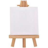Мольберт - подставка 12см с холстом 7х7см, дерево 242451752 от магазина "Карандаш"