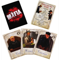 Игра настольная "Мафия. Вся семья в сборе" 14х7см (78 карточек) 1070 от магазина "Карандаш"