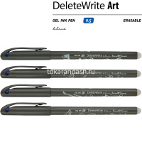 Ручка гелевая "DeleteWrite Art. Boys. Пиши-стирай" 0,5мм синяя, 4 вида 20-0234 от магазина "Карандаш"