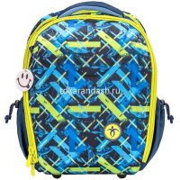 Ранец "Galaxy" 38х35х19см, 800гр, 2 отделения, 2 кармана, с брелком 338-82/20-03 от магазина "Карандаш"