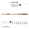 Карандаш чернографитный "Love Me. Котики. Счастье" HB, трехгранный 21-0030/79 от магазина "Карандаш"