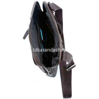 Сумка "Black Square" 21,5x24,5x5см, 1 отделение, темно-коричневая, натуральная кожа CA1816B3/TM от магазина "Карандаш"