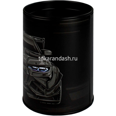 Копилка-подставка д/канц.принадлежностей "Тачка" 10,5х7,5см, металл, черная 69372 от магазина "Карандаш"