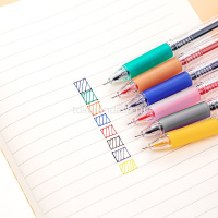 Набор гелевых ручек 6цв 0,5мм "Deli" в блистере с европодвесом A125 от магазина "Карандаш"