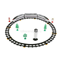 Железная дорога р/у 48х28х5см длина пути 308см на инфракрасном управлении 1801F429-R от магазина "Карандаш"