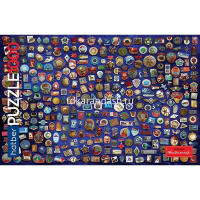 Пазлы 1000 эл. "Premium. Ностальгия. Значки СССР" 68х48см 1000ПЗ2_30306/083427 от магазина "Карандаш"