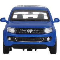 Машина "Volkswagen Amarok" синяя, инерционная, металл 17,5см (свет, звук, откр.двери) JB1251274 от магазина "Карандаш"