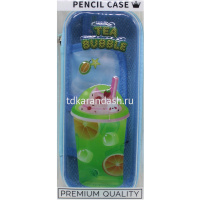 Пенал "Мороженое" 22,5х10х5см прямоугольный, 1 отделение с планкой, пластик, голубой DB23236 от магазина "Карандаш"