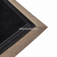 Скетчбук 24х24см 30л 160г/м2 "Совершенно секретно" евроспираль, жесткая подложка (крафт/черный) от магазина "Карандаш"