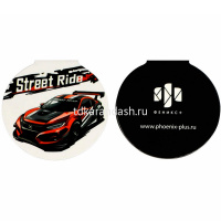 Набор закладок магнитных "Красная тачка" 3шт. 39х42/27х75/44х44мм 70071 от магазина "Карандаш"