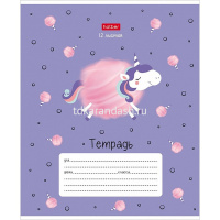 Тетрадь А5 12л клетка "FoodZoo" на скобе тиснение 5 дизайнов 080082 от магазина "Карандаш"