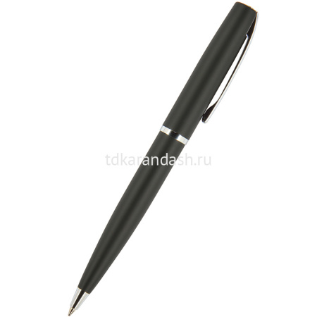Ручка шариковая "Sienna" 1,0мм синяя, автомат, черный металлический корпус 20-0220