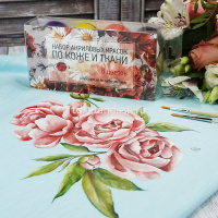 Набор красок д/ткани и кожи 8*20мл 110308 от магазина "Карандаш"