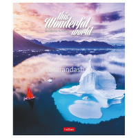 Тетрадь А5 96л линия "Удивительный мир" на скобе 5 дизайнов 96Т5В2/063258 от магазина "Карандаш"