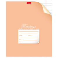 Тетрадь А5 12л узкая линия "С уголком" на скобе 12Т5В7/053401 от магазина "Карандаш"