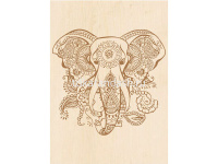 Набор для выжигания 13х18см "Мандала №1" доски 5шт 240010 от магазина "Карандаш"