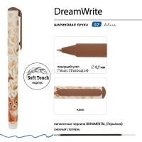 Ручка шариковая "DreamWrite. Love me. Friends" 0,7мм синяя, в футляре, 3 вида 20-0264/24 от магазина "Карандаш"