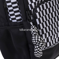 Рюкзак "Active city" 43х29х14см, 480гр, 2 отделения, 3 кармана, черный/белый 084919 от магазина "Карандаш"