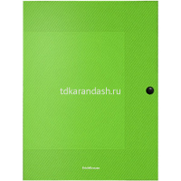 Папка на кнопке "Diagonal Neon" А4 с 3 клапанами, с расширением 8мм, 4 цвета 50409/43057/47234 от магазина "Карандаш"