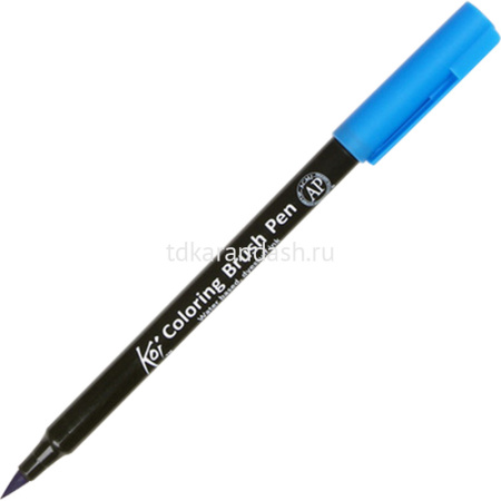 Маркер-кисть акварельный "Koi Brush Pen" №225 синий стальной XBR#225