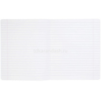 Тетрадь А5 12л линия "Голубая" на скобе, пластиковая обложка 12Т5В2/083407 от магазина "Карандаш"