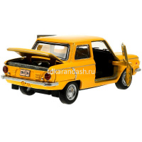 Машина "Запорожец" желтая, инерционная, металл 12см (открывающиеся двери) ZAZ968A-12-YE от магазина "Карандаш"