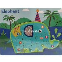 Пазл 22х17,5см дерево, 6 видов XJ4090 от магазина "Карандаш"