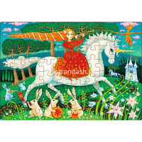 Пазлы 80 эл. "IQ пазл с отличиями.Сказочная принцесса" 978-5-8112-7261-7 от магазина "Карандаш"