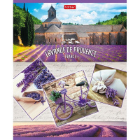 Тетрадь А5 96л клетка "Лавандовые сны" на скобе 5 дизайнов 080267 от магазина "Карандаш"