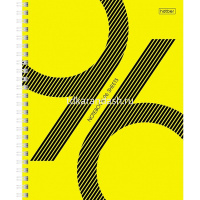 Тетрадь А5 96л линия "Отражение" на спирали 4 дизайна 080280 от магазина "Карандаш"