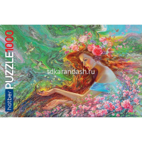 Пазлы 1000 эл. "Premium. Девушка Весна" 68х48см 086746 от магазина "Карандаш"