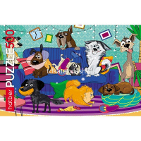 Пазлы 500 эл. "Гав-Пати" 48х33см 086989 от магазина "Карандаш"
