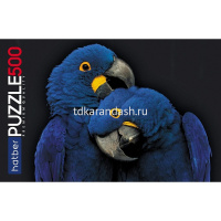 Пазлы 500 эл. "Premium. Два синих попугая" 48х33см 500ПЗ2_26178/071461 от магазина "Карандаш"