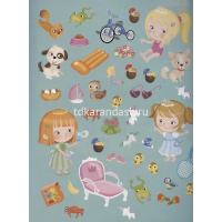 Книжка с наклейками "В гостях у принцессы" 70 наклеек 20стр. Барсотти Э. 978-5-8112-8755-0 от магазина "Карандаш"