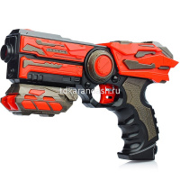 Пистолет 22х15см с мягкими полимерными пулями 5см, пластик FJ412 от магазина "Карандаш"