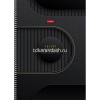 Тетрадь А4 160л клетка "Velvet style black" на спирали многоуровневая перфорация,глянцевая ламинация