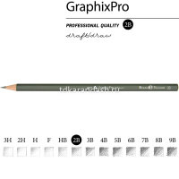 Карандаш чернографитный "GraphixPro" 2В 21-0015 от магазина "Карандаш"