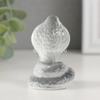 Сувенир "Кобра" серо-белый 7,5см керамика, 5 видов Y10401-24 от магазина "Карандаш"